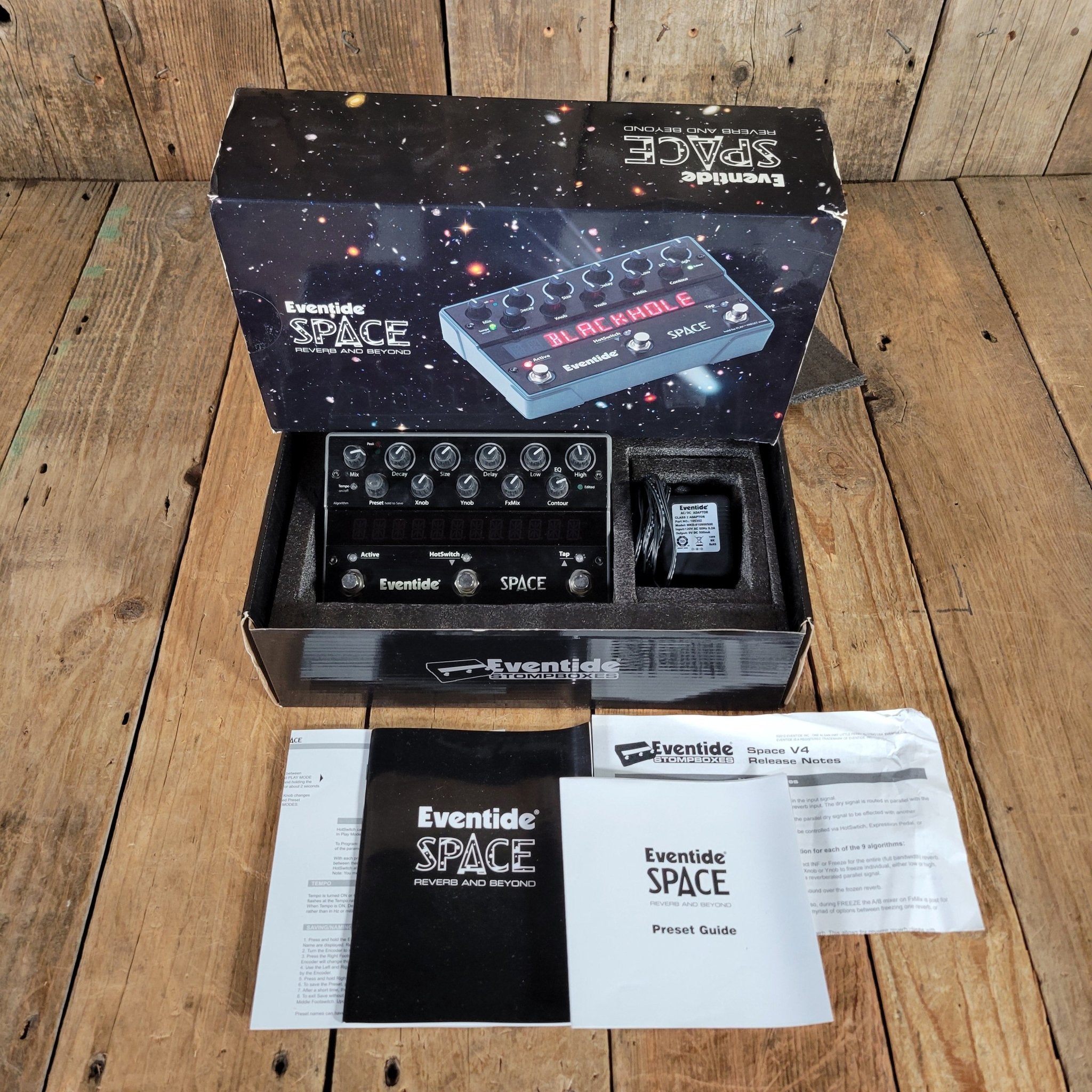 Eventide Space Reverb and Beyond Pedal – Studio - Quality Reverb Effects Pedal with Modulation & Presets 2010 - Mahar's Vintage Guitars