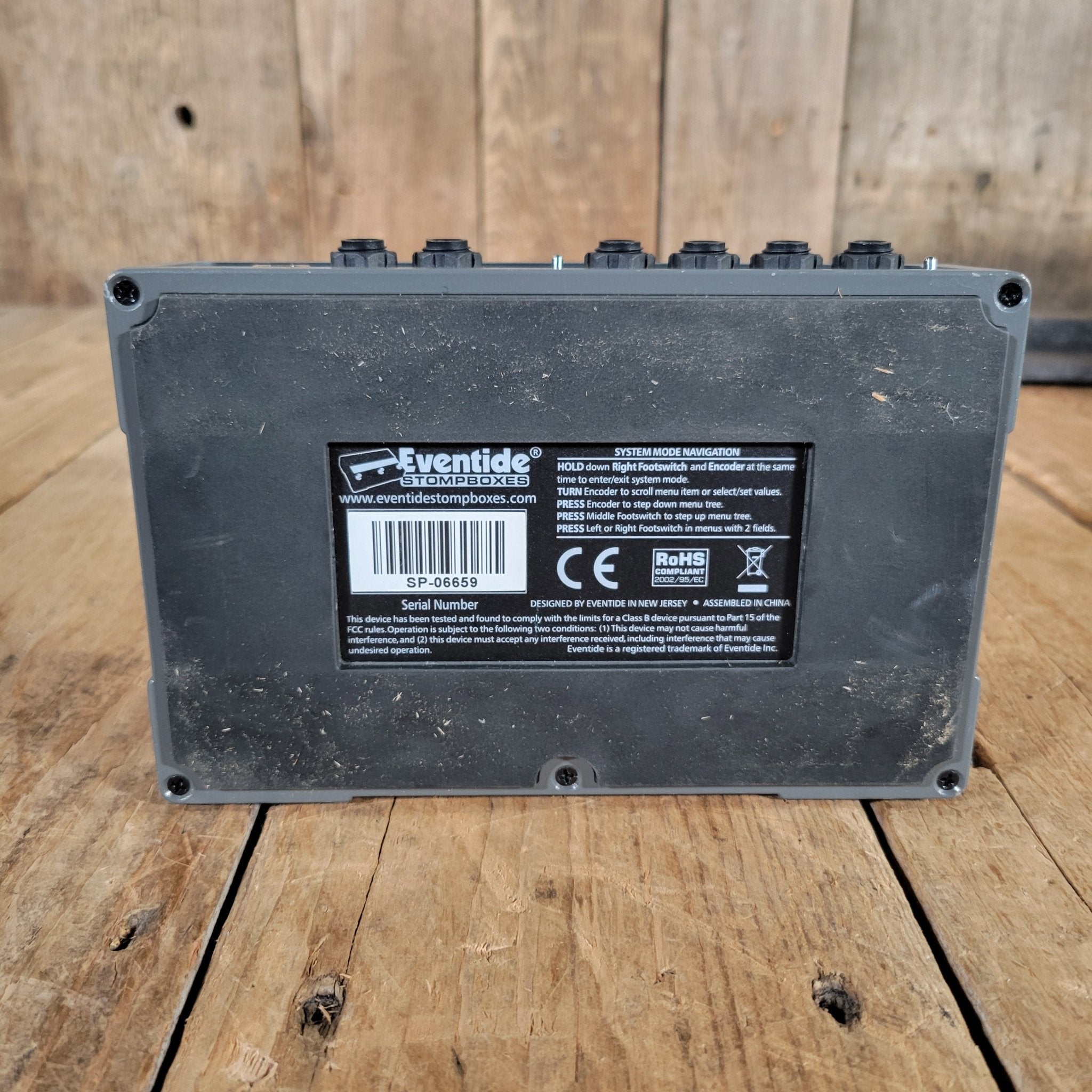 Eventide Space Reverb and Beyond Pedal – Studio - Quality Reverb Effects Pedal with Modulation & Presets 2010 - Mahar's Vintage Guitars