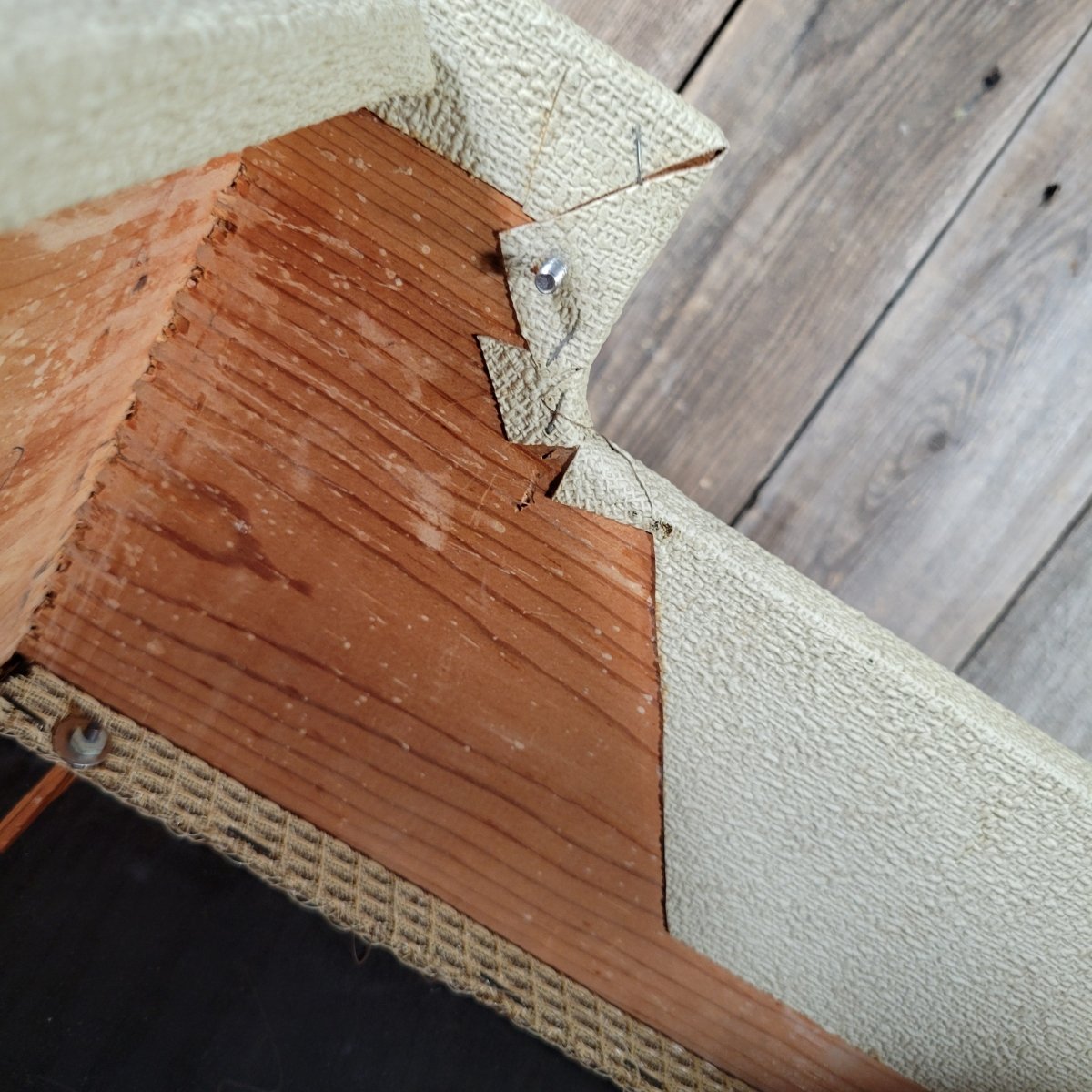 Fender 1958 Deluxe 5E3 Tweed with Factory 1963 White Tolex Recover - Mahar's Vintage Guitars