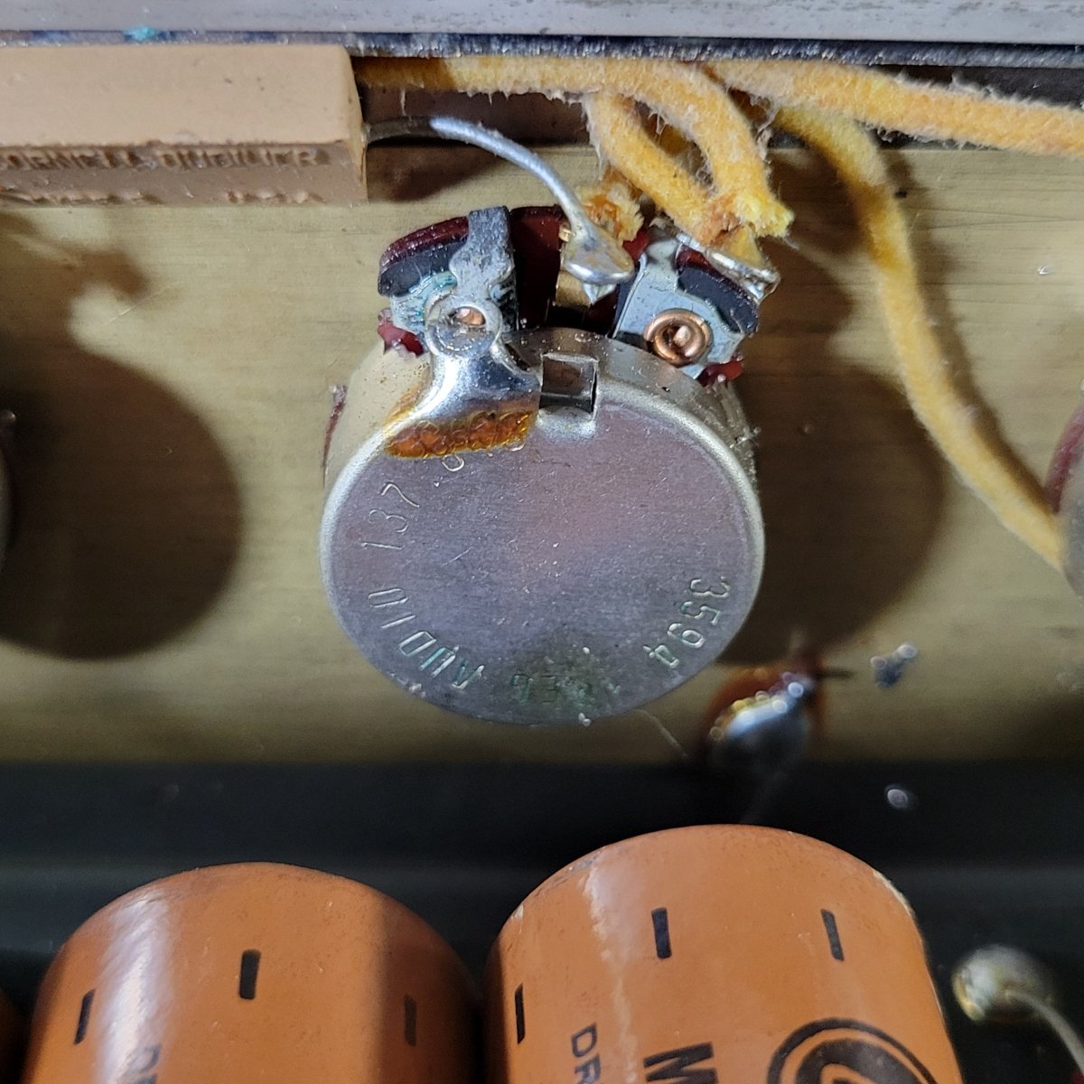 Fender 1958 Deluxe 5E3 Tweed with Factory 1963 White Tolex Recover - Mahar's Vintage Guitars