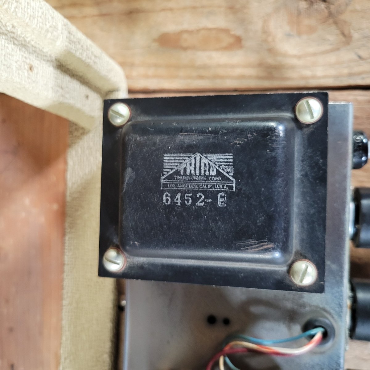 Fender 1958 Deluxe 5E3 Tweed with Factory 1963 White Tolex Recover - Mahar's Vintage Guitars