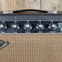 Fender 1965 Princeton Reverb Black Panel – Nickel - Plated Chassis, Vintage Handwired Tube Amp - Mahar's Vintage Guitars