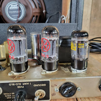 Fender 1965 Princeton Reverb Black Panel – Nickel - Plated Chassis, Vintage Handwired Tube Amp - Mahar's Vintage Guitars