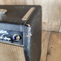 Fender 1965 Princeton Reverb Black Panel – Nickel - Plated Chassis, Vintage Handwired Tube Amp - Mahar's Vintage Guitars