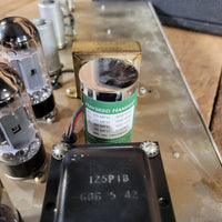 Fender 1965 Princeton Reverb Black Panel – Nickel - Plated Chassis, Vintage Handwired Tube Amp - Mahar's Vintage Guitars