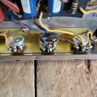 Fender 1965 Princeton Reverb Black Panel – Nickel - Plated Chassis, Vintage Handwired Tube Amp - Mahar's Vintage Guitars