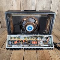 Fender 1967 Deluxe Reverb Black Panel – 22 - Watt AB763 Tube Combo with Spring Reverb & Tremolo - Mahar's Vintage Guitars