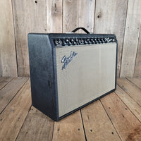 Fender 1967 Deluxe Reverb Black Panel – 22 - Watt AB763 Tube Combo with Spring Reverb & Tremolo - Mahar's Vintage Guitars