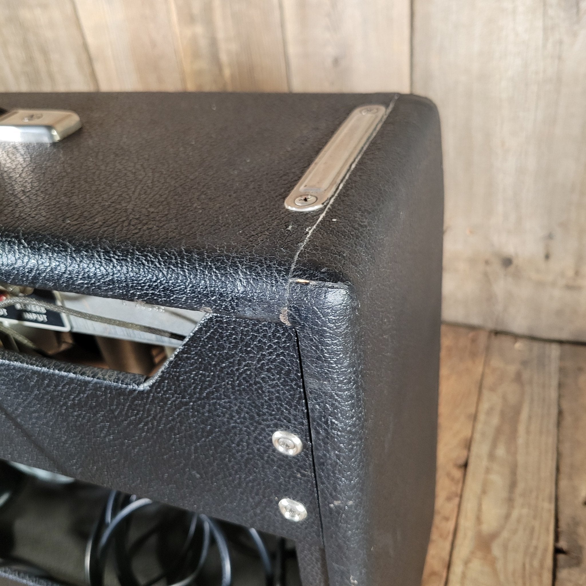 Fender 1967 Deluxe Reverb Black Panel – 22 - Watt AB763 Tube Combo with Spring Reverb & Tremolo - Mahar's Vintage Guitars