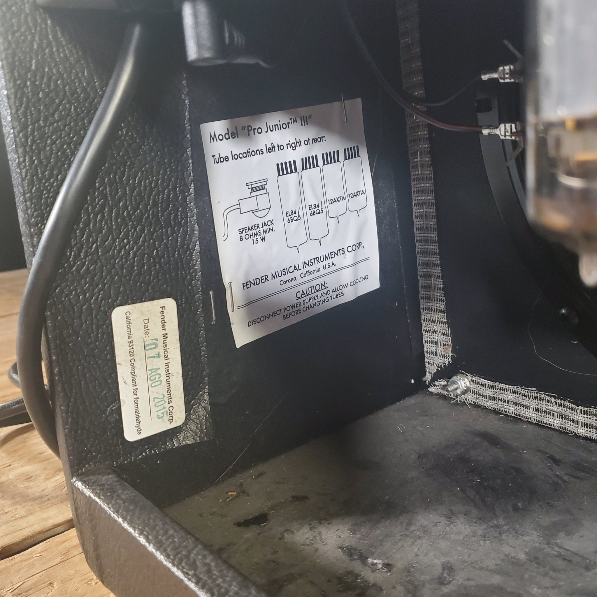 Fender 2015 Pro Junior III – 15 - Watt All - Tube Combo Amp - Mahar's Vintage Guitars