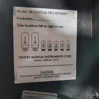 Fender 2021 Pro Reverb '68 Custom Drip Edge Reissue – 40 Watt All Tube Combo Amp with Vintage Vibe - Mahar's Vintage Guitars