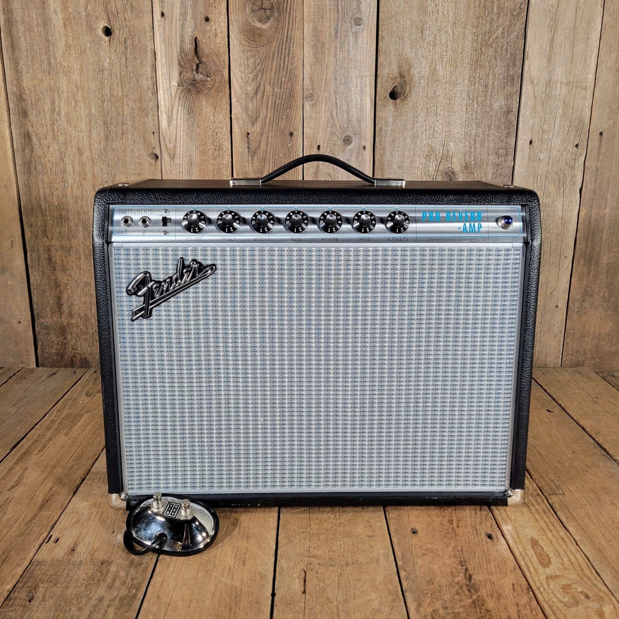 Fender 2021 Pro Reverb '68 Custom Drip Edge Reissue – 40 Watt All Tube Combo Amp with Vintage Vibe - Mahar's Vintage Guitars