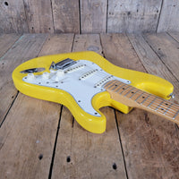 Fender American Standard Stratocaster Graffiti Yellow 1989 – Rare Custom Color Vintage USA Strat - Mahar's Vintage Guitars