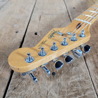 Fender American Standard Stratocaster Graffiti Yellow 1989 – Rare Custom Color Vintage USA Strat - Mahar's Vintage Guitars