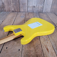 Fender American Standard Stratocaster Graffiti Yellow 1989 – Rare Custom Color Vintage USA Strat - Mahar's Vintage Guitars