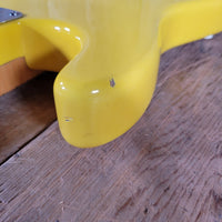 Fender American Standard Stratocaster Graffiti Yellow 1989 – Rare Custom Color Vintage USA Strat - Mahar's Vintage Guitars