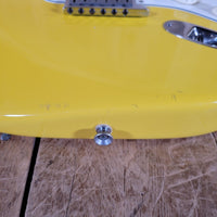Fender American Standard Stratocaster Graffiti Yellow 1989 – Rare Custom Color Vintage USA Strat - Mahar's Vintage Guitars