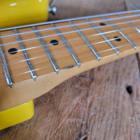 Fender American Standard Stratocaster Graffiti Yellow 1989 – Rare Custom Color Vintage USA Strat - Mahar's Vintage Guitars