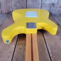 Fender American Standard Stratocaster Graffiti Yellow 1989 – Rare Custom Color Vintage USA Strat - Mahar's Vintage Guitars