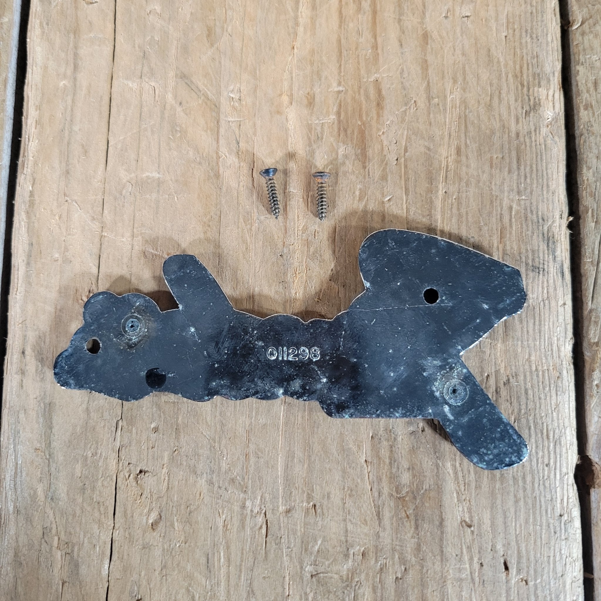 Fender Amp Logo 1970s 1978 With Screws - Mahar's Vintage Guitars