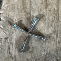 Fender Amplifier Logo Flat Brown and White amps With Screws 1960 1961 1962 1963 - Mahar's Vintage Guitars