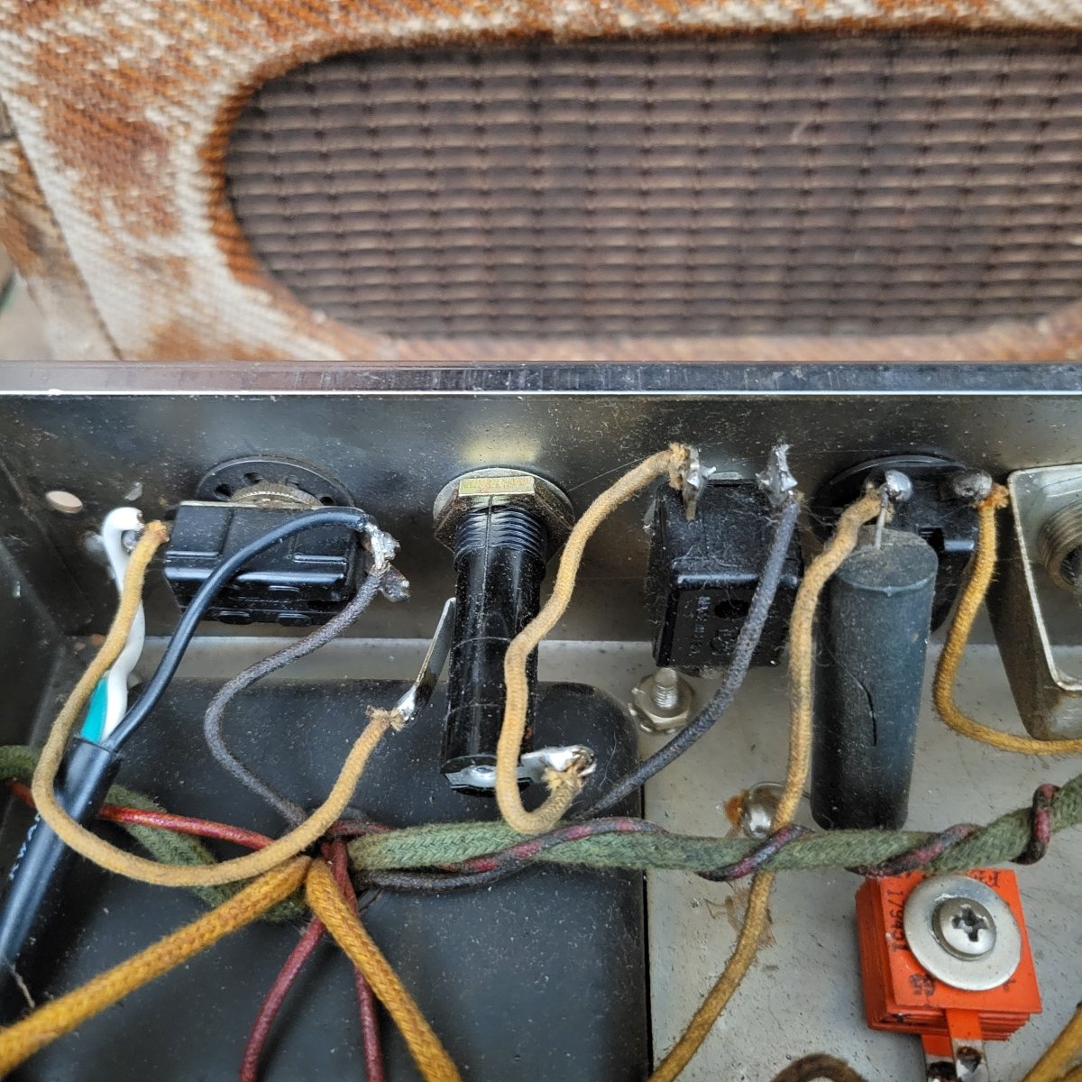 Fender Bandmaster 5E7 Tweed 3x10 1955 - Mahar's Vintage Guitars