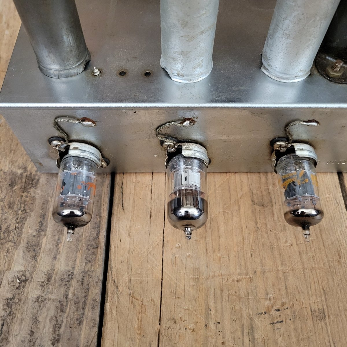 Fender Bandmaster 5E7 Tweed 3x10 1955 - Mahar's Vintage Guitars