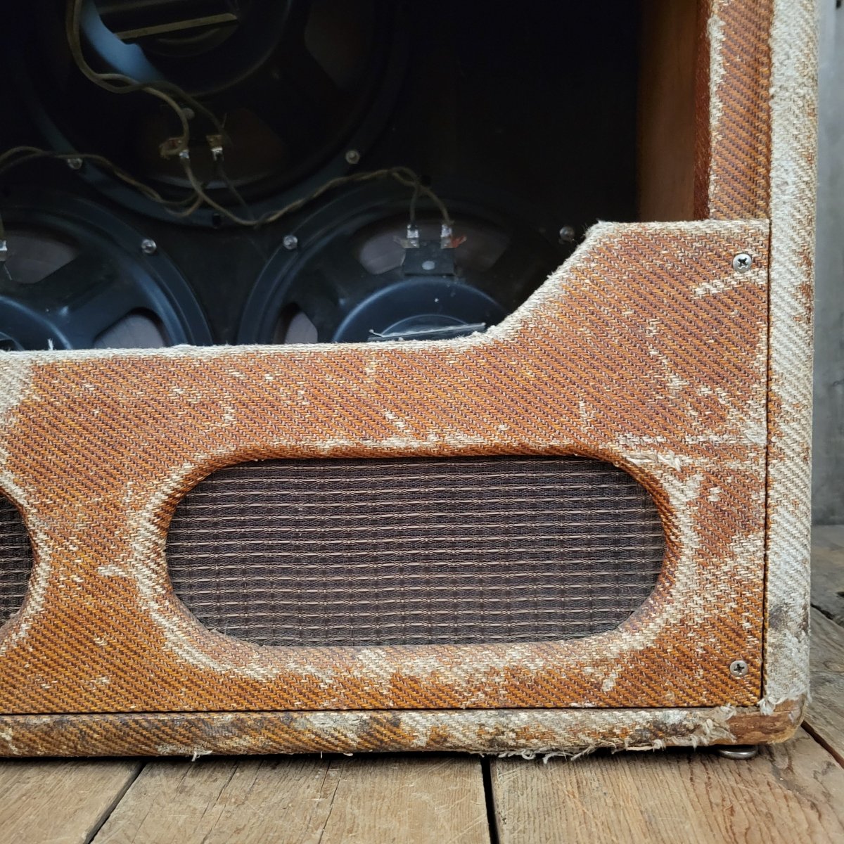 Fender Bandmaster 5E7 Tweed 3x10 1955 - Mahar's Vintage Guitars