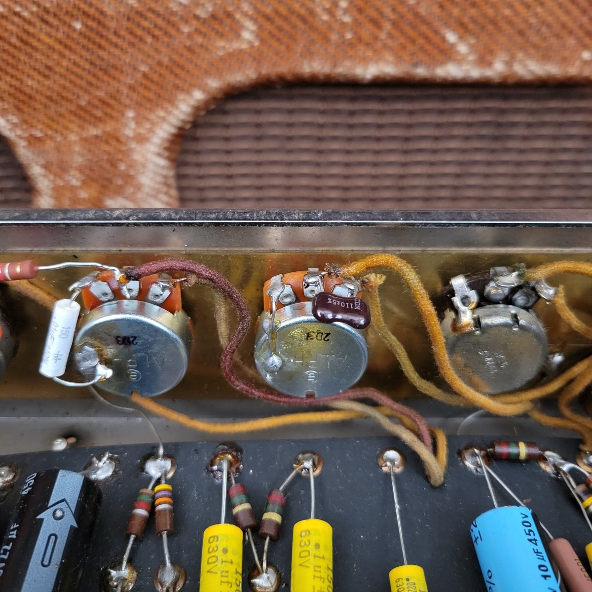 Fender Bandmaster 5E7 Tweed 3x10 1955 - Mahar's Vintage Guitars