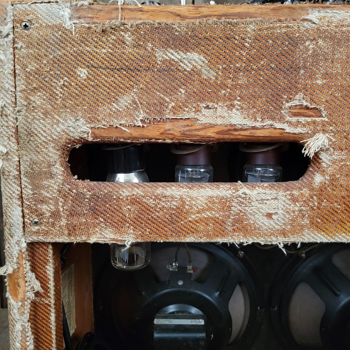 Fender Bandmaster 5E7 Tweed 3x10 1955 - Mahar's Vintage Guitars