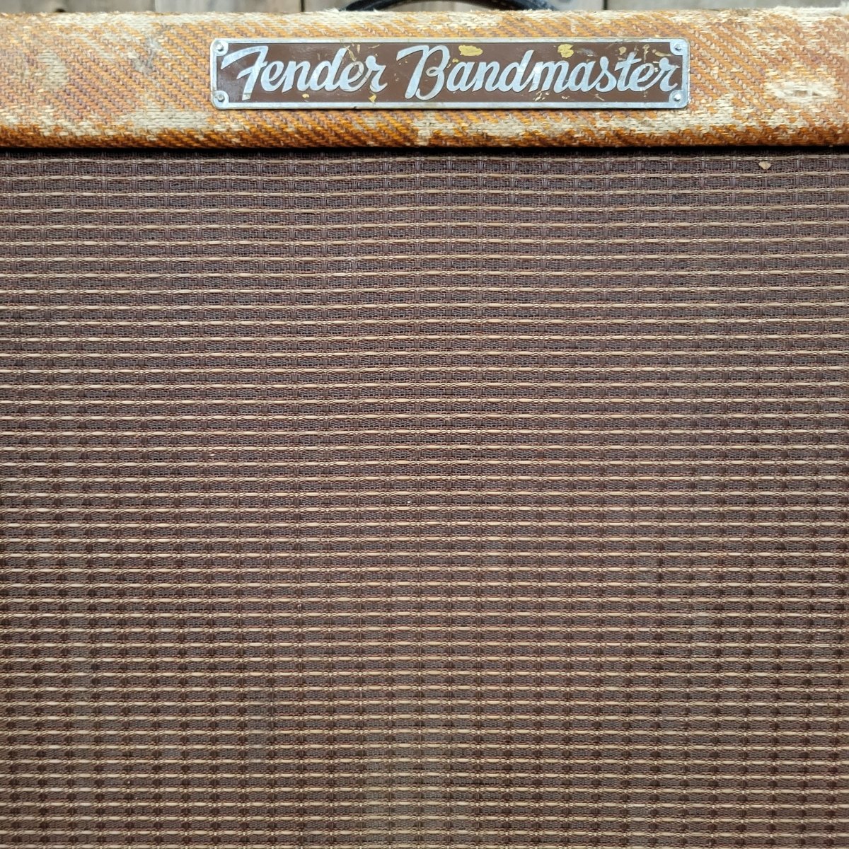 Fender Bandmaster 5E7 Tweed 3x10 1955 - Mahar's Vintage Guitars