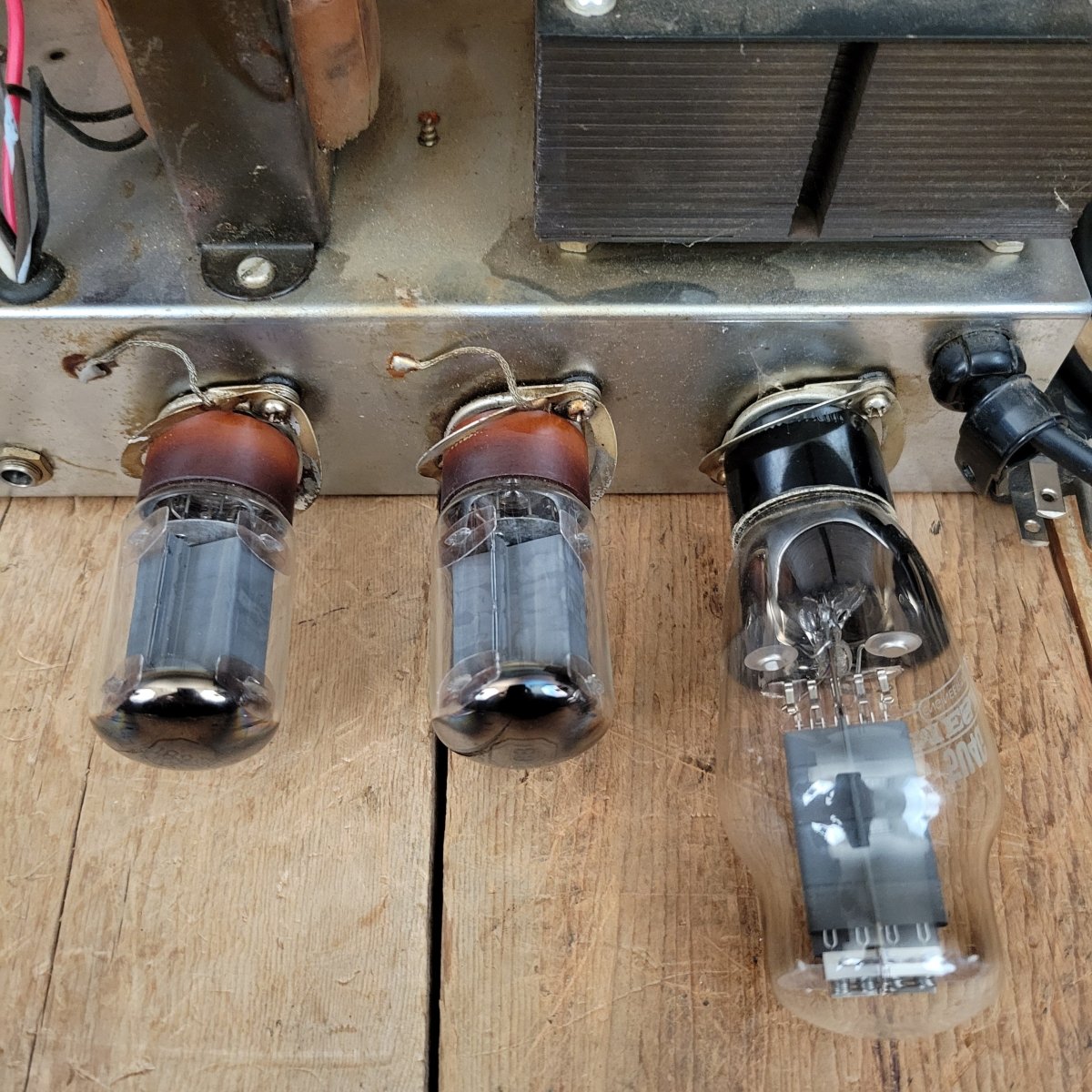 Fender Bandmaster 5E7 Tweed 3x10 1955 - Mahar's Vintage Guitars