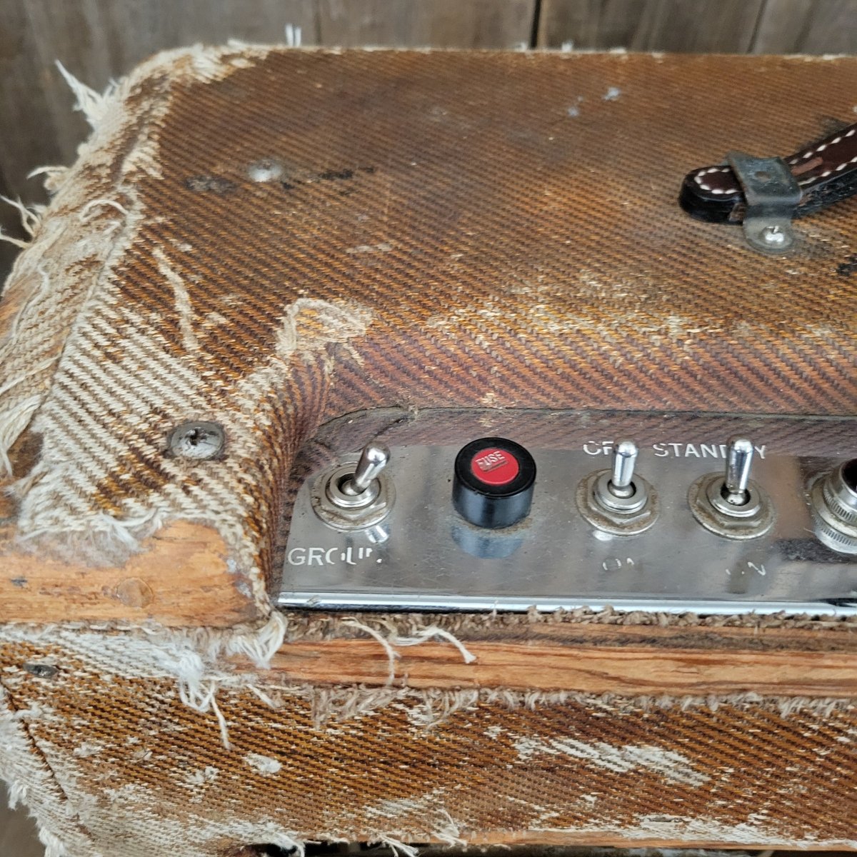 Fender Bandmaster 5E7 Tweed 3x10 1955 - Mahar's Vintage Guitars