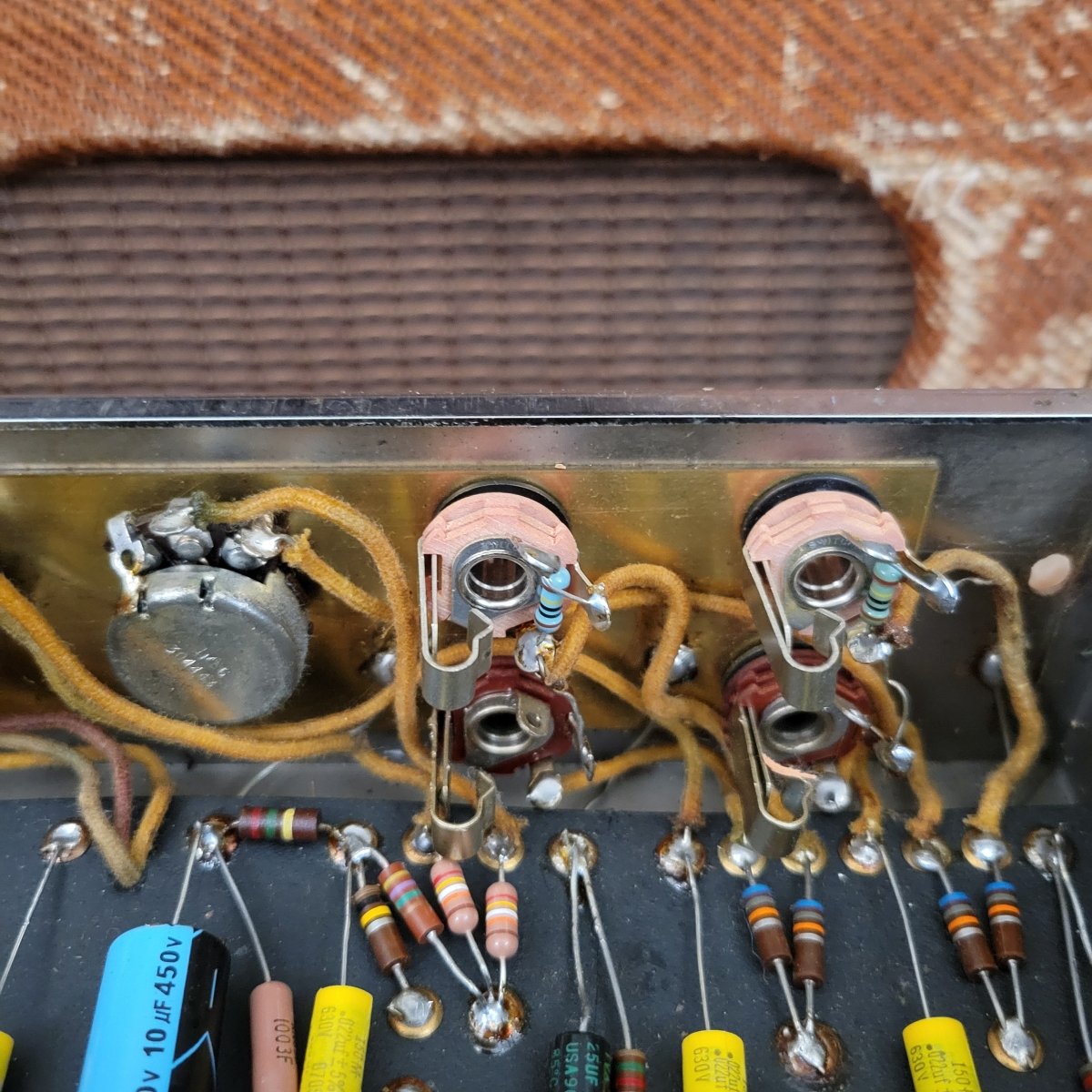 Fender Bandmaster 5E7 Tweed 3x10 1955 - Mahar's Vintage Guitars