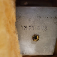 Fender Bandmaster Cab Original Cover Rough White Tolex 1962 - Mahar's Vintage Guitars