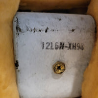 Fender Bandmaster Cab Original Cover Rough White Tolex 1962 - Mahar's Vintage Guitars