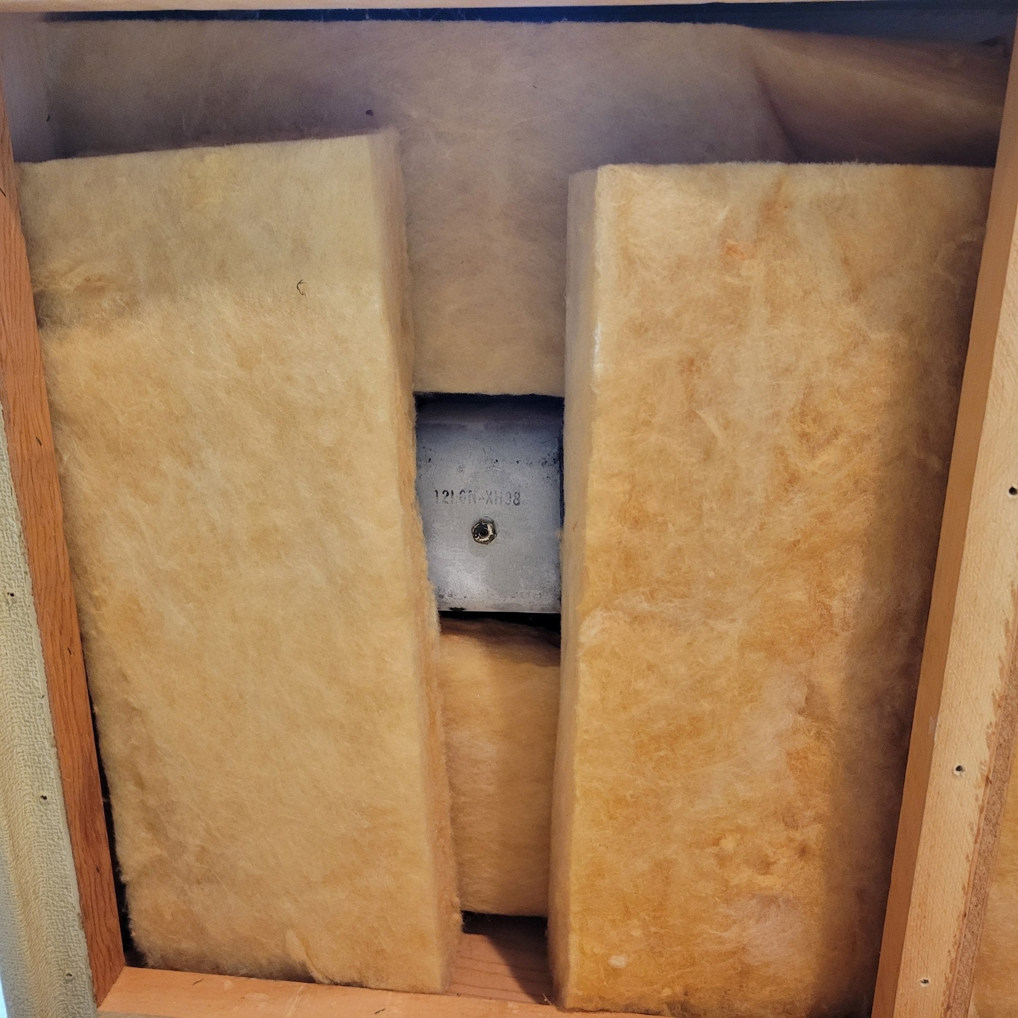 Fender Bandmaster Cab Original Cover Rough White Tolex 1962 - Mahar's Vintage Guitars