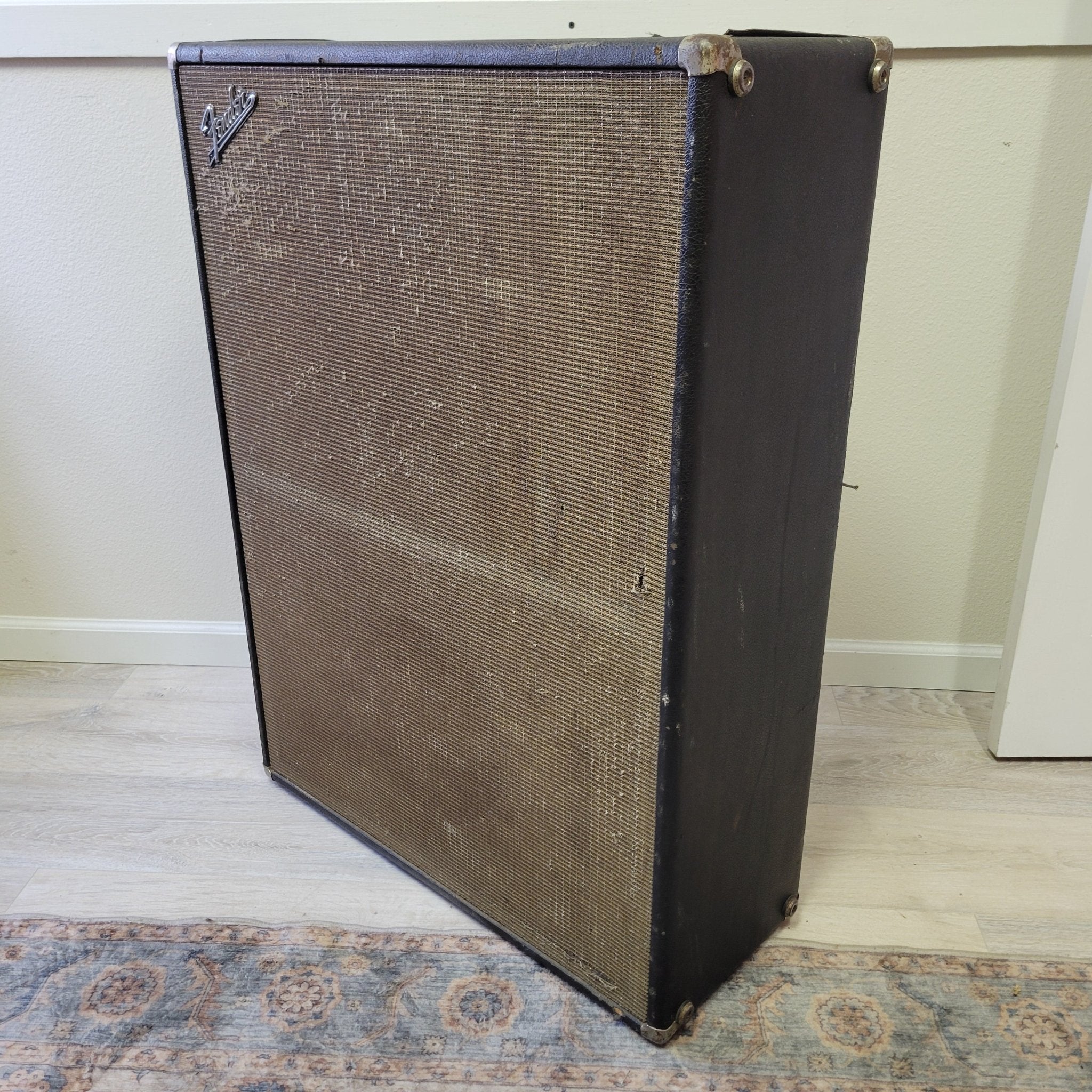 Fender Bandmaster Cabinet 2x12 1967 Original Utah speakers - Mahar's Vintage Guitars