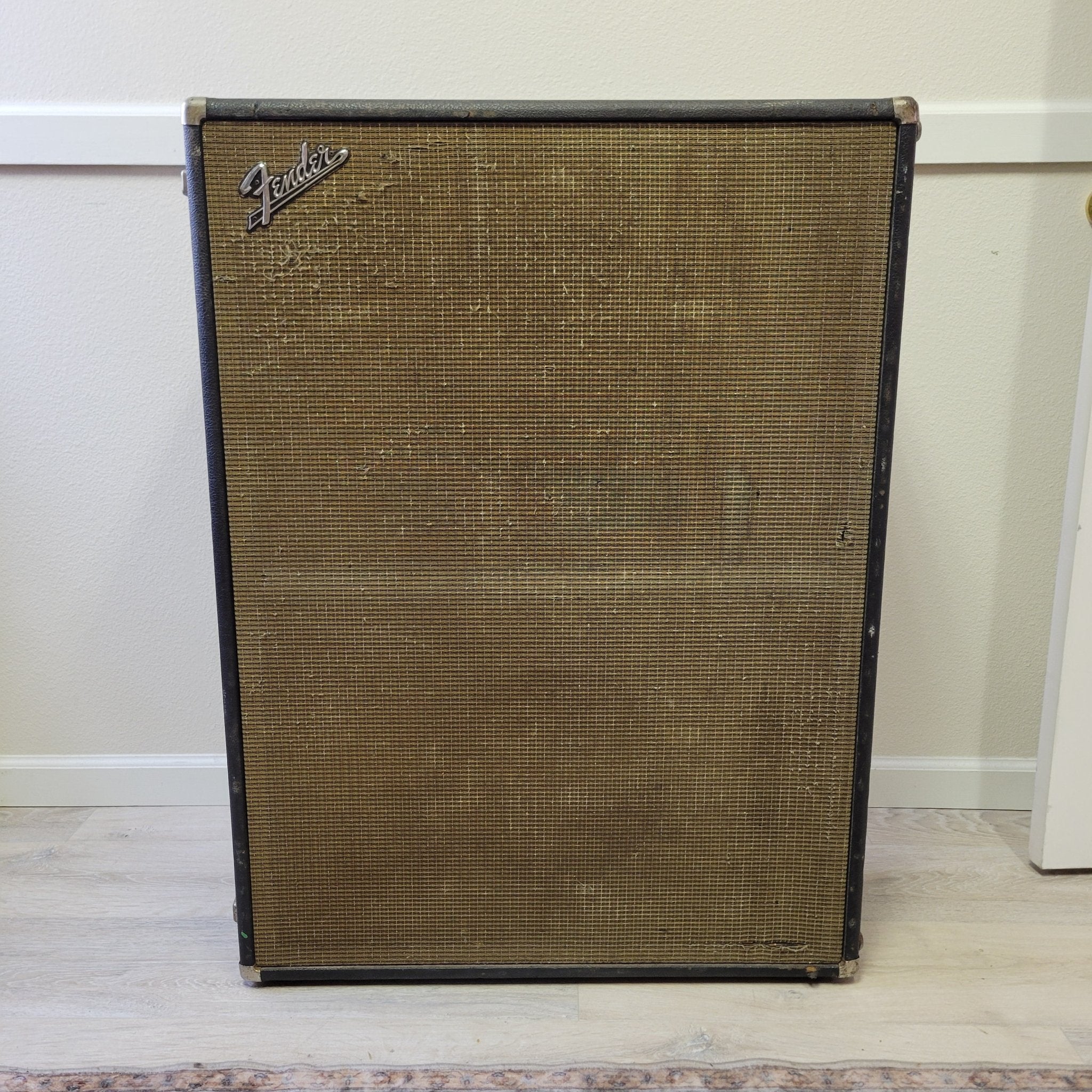 Fender Bandmaster Cabinet 2x12 1967 Original Utah speakers - Mahar's Vintage Guitars