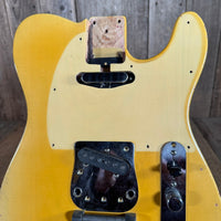 Fender Bigsby Telecaster Joe Riggio Refinished 1969 Blonde Vintage Electric Guitar - Mahar's Vintage Guitars