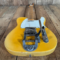 Fender Bigsby Telecaster Joe Riggio Refinished 1969 Blonde Vintage Electric Guitar - Mahar's Vintage Guitars