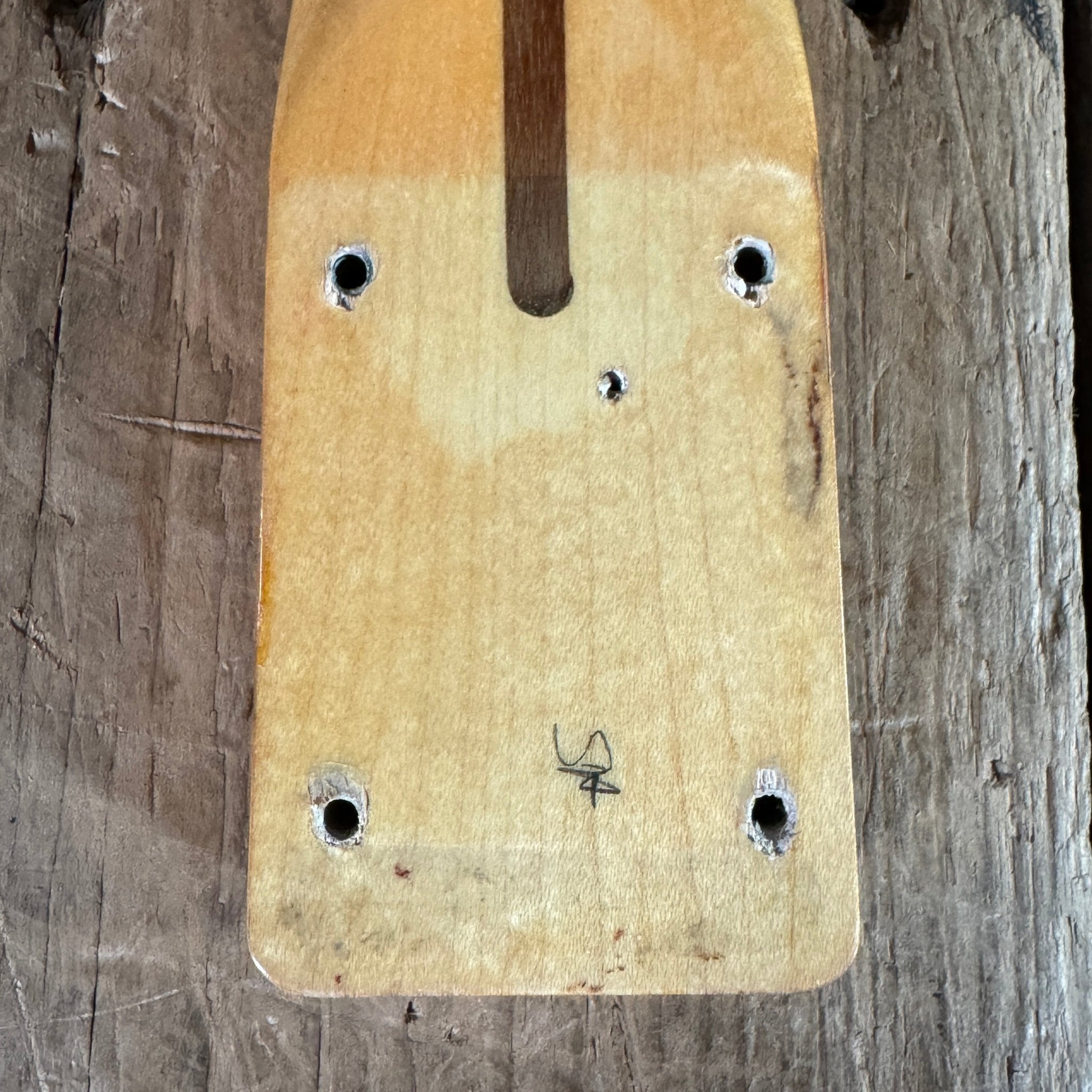 Fender Bigsby Telecaster Joe Riggio Refinished 1969 Blonde Vintage Electric Guitar - Mahar's Vintage Guitars