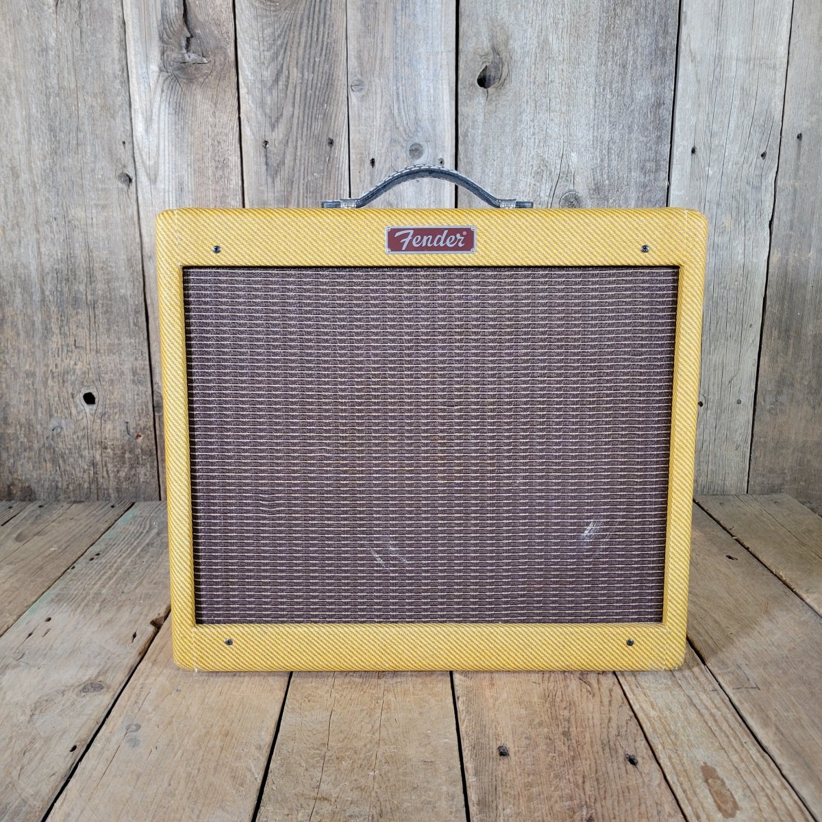 Fender Blues Jr Lacquer Tweed 2007 – Scumback Speaker & RCA Tube Upgrade - Mahar's Vintage Guitars
