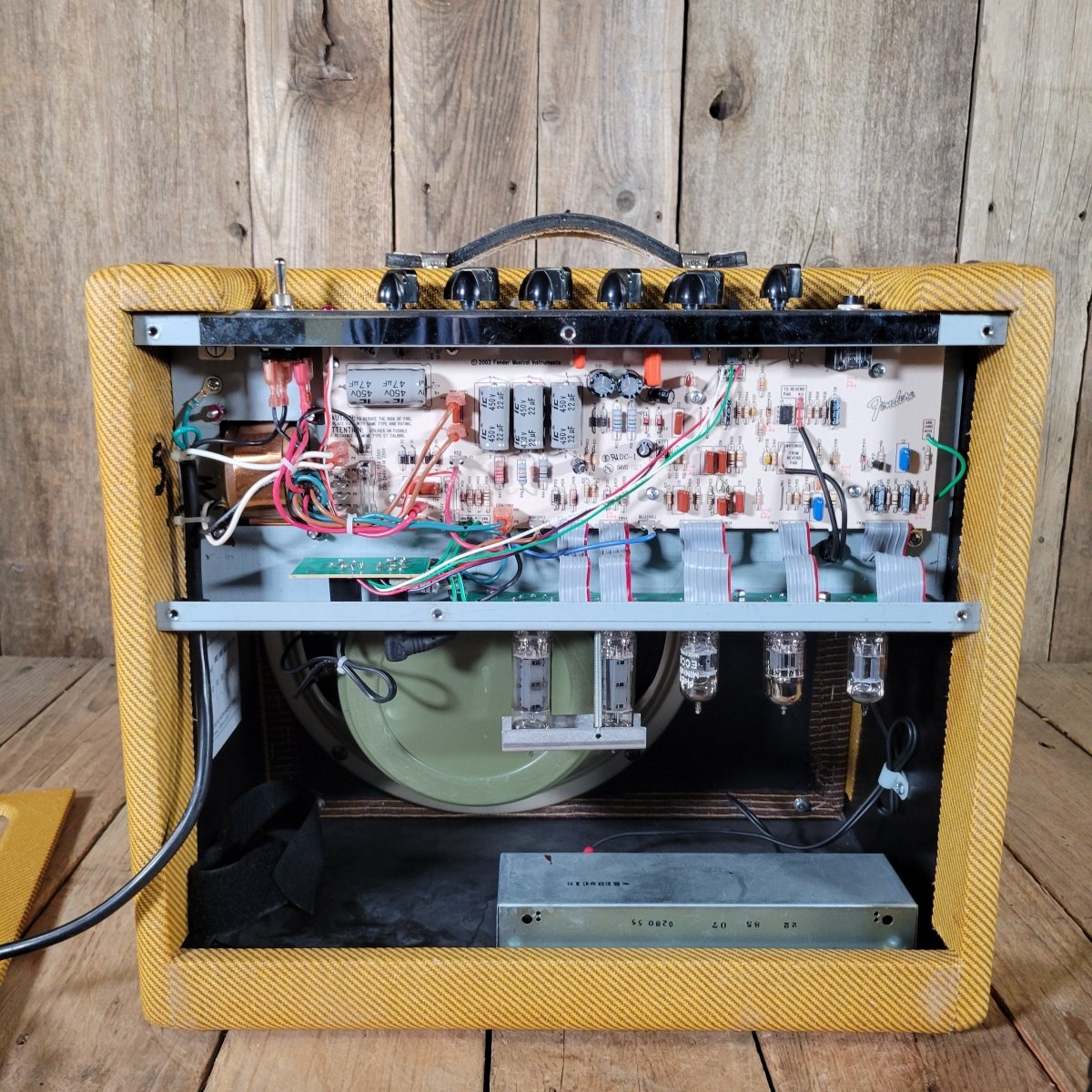 Fender Blues Jr Lacquer Tweed 2007 – Scumback Speaker & RCA Tube Upgrade - Mahar's Vintage Guitars