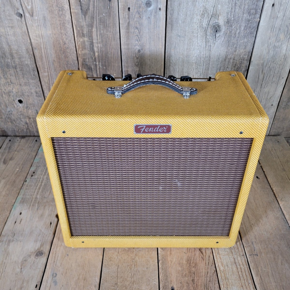 Fender Blues Jr Lacquer Tweed 2007 – Scumback Speaker & RCA Tube Upgrade - Mahar's Vintage Guitars