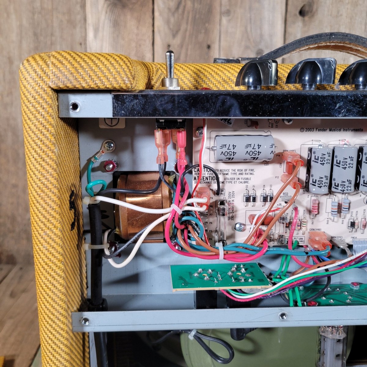 Fender Blues Jr Lacquer Tweed 2007 – Scumback Speaker & RCA Tube Upgrade - Mahar's Vintage Guitars