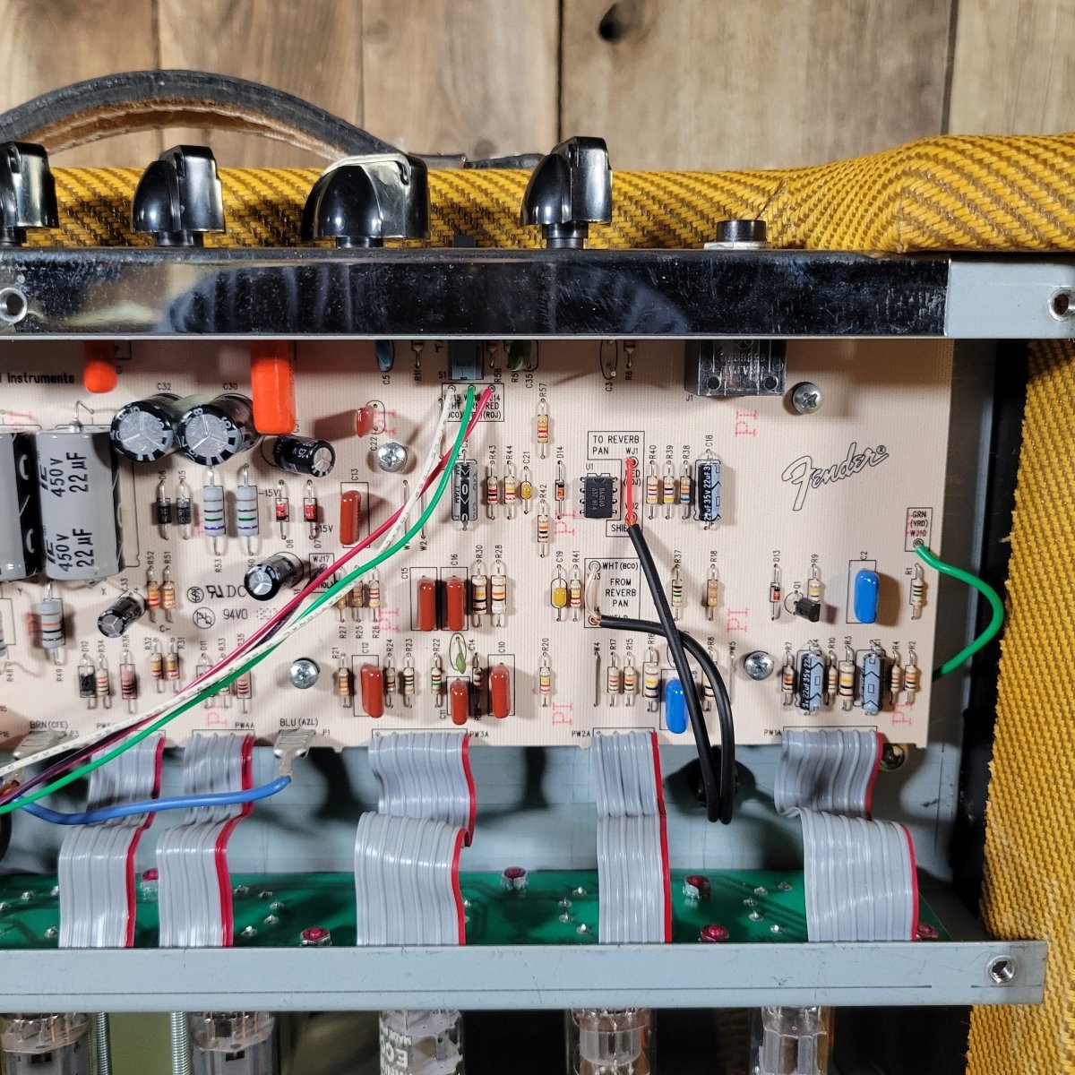 Fender Blues Jr Lacquer Tweed 2007 – Scumback Speaker & RCA Tube Upgrade - Mahar's Vintage Guitars