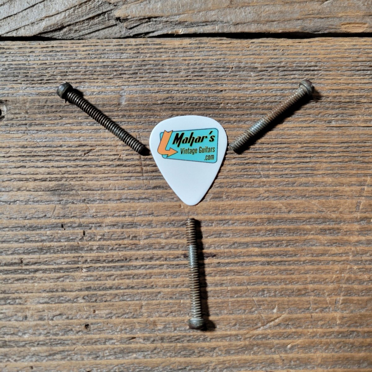 Fender Broadcaster Nocaster Telecaster Intonation Saddle Screws 1950s 1950 1951 - Mahar's Vintage Guitars