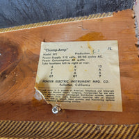 Fender Champ 5F1 1961 - The Cleanest One - Mahar's Vintage Guitars