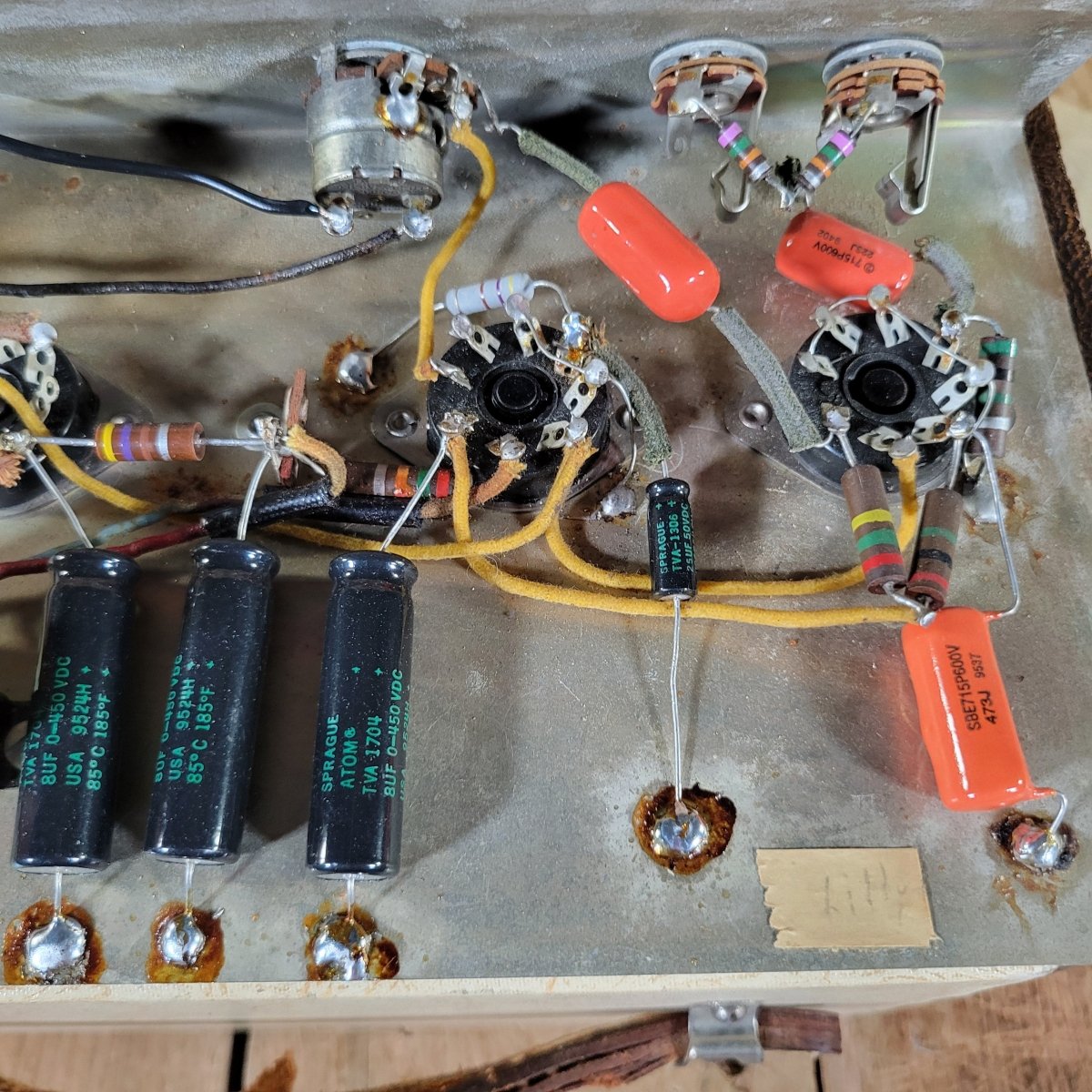 Fender Champion 600 Amplifier 5B1 – 1951 Vintage Tube Amp, Serviced - Mahar's Vintage Guitars